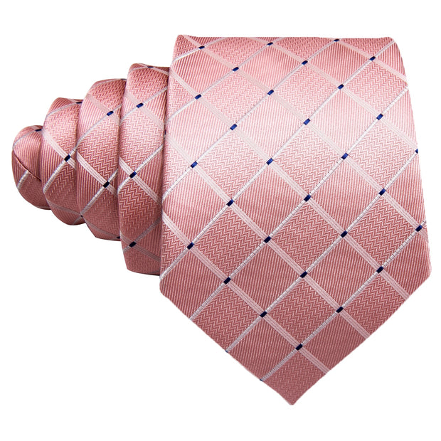 Wedding Gift Barry.Wang Designer NeckTie Handkerchief Cufflinks Set