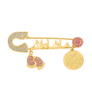 Muslim Mashallah Allah Turkish AYATUL KURSI Mashallah evil eye Pin