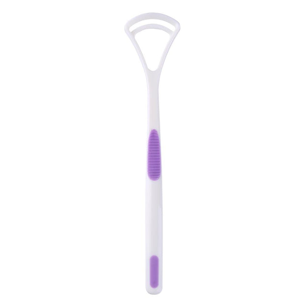 Tongue Brush Tongue Scraper Cleaner Anti-slip Design 180x35mm