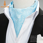 Brand New Jacquard Vintage Jacquard Mens Long Paisley