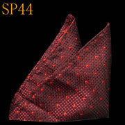 Mens Wedding Pocket Square Silk match for Suit Tie Men
