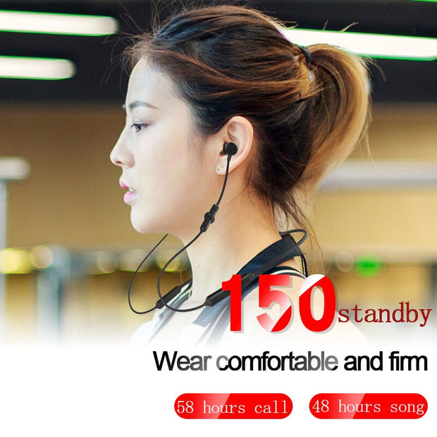 AMTERBEST CSR Wireless Bluetooth Sports Earphone IPX5 Waterproof 48H Music
