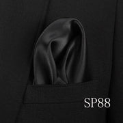Vangise Mens Pocket Squares Dot Pattern Blue Handkerchief Fashion Hanky