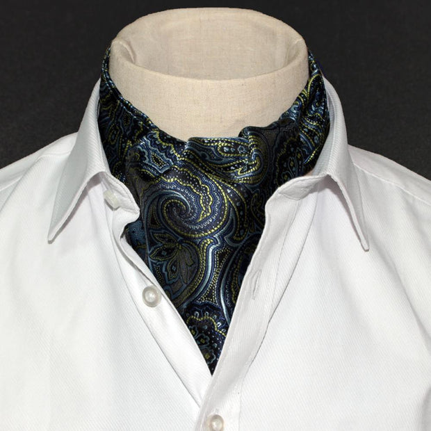 1 Piece Fashion Brand Men Necktie Cravat Polyester Paisley Pattern Gentlemen