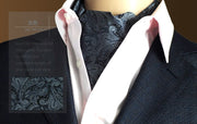 SHENNAIWEI New Fashion men ascot cravat tie Jacquard Ties