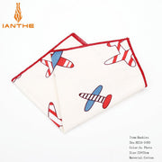 25*25cm Brand New 100% Cotton Animals Handkerchief For Man
