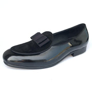 New Handmade Men Black Genuine Leather Loafers Prom Dress Shoes