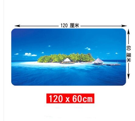 120cm x 60cm XXL Big Mouse pad gamer Mousepad Gaming Keyboard mat