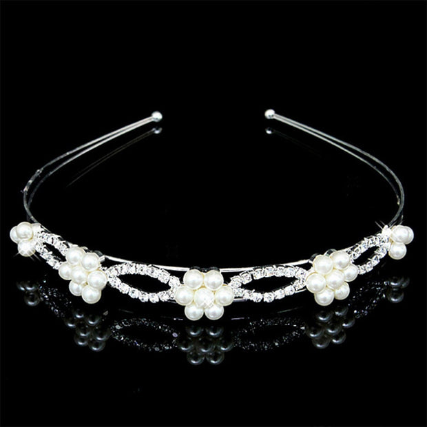 20 style Kid Cute Princess Tiaras and Crowns Crystal Headband Bridal Crown