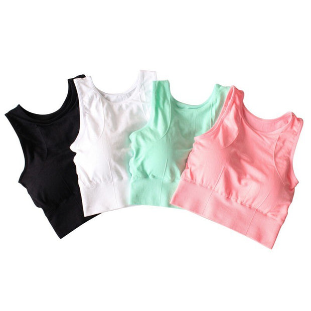 Women Solid Bras Breathable Mesh Bras