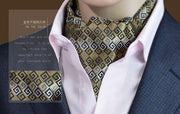 SHENNAIWEI New Fashion men ascot cravat tie Jacquard Ties