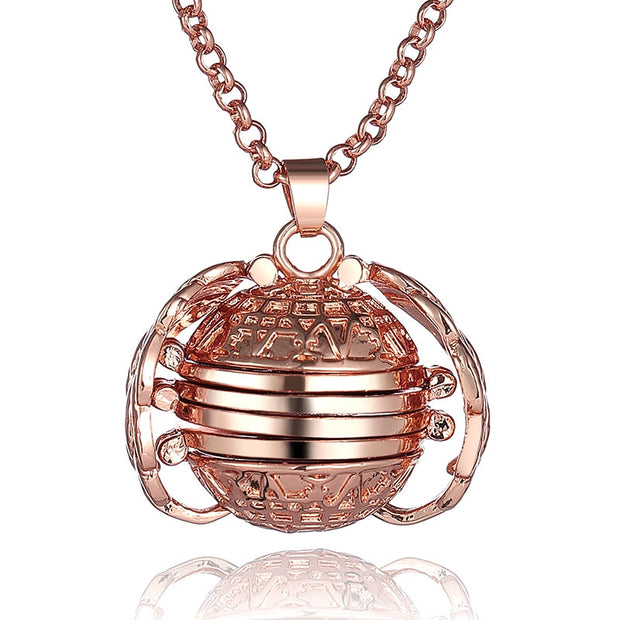 DIY Flash Memory Photo Pendant Jewelry Antique Metal Four-Color Angel Wings Locket