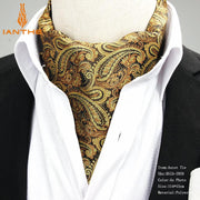 Brand New Jacquard Vintage Jacquard Mens Long Paisley