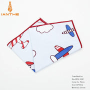 25*25cm Brand New 100% Cotton Animals Handkerchief For Man