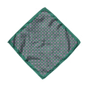 Brand Handkerchief Vintage Geometric Pocket Square Soft Hankies