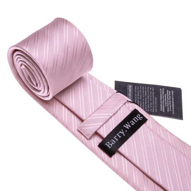 LS-5090 New Mens Ties Handkerchief Set 11 Colors Solid Silk Ties For Men