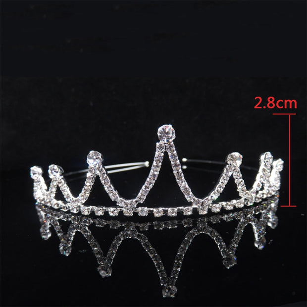 20 style Kid Cute Princess Tiaras and Crowns Crystal Headband Bridal Crown