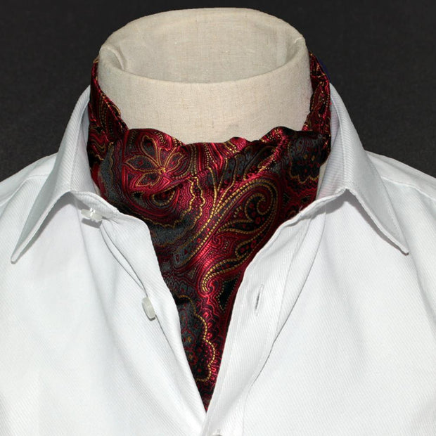 1 Piece Fashion Brand Men Necktie Cravat Polyester Paisley Pattern Gentlemen