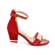 Peep Casual Block Heels Sandals