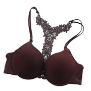 Women Bra Front Button Bra Push Up Underwear