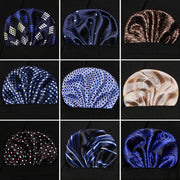 Hankerchief Scarves Vintage Silk Hankies Pocket Square Handkerchiefs