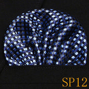 Mens Wedding Pocket Square Silk match for Suit Tie Men