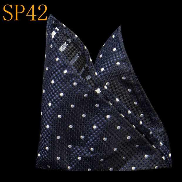 Mens Wedding Pocket Square Silk match for Suit Tie Men