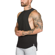 Brand Gym Stringer Clothing Bodybuilding Tank Top Men Fitness Singlet