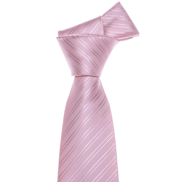 LS-5090 New Mens Ties Handkerchief Set 11 Colors Solid Silk Ties For Men