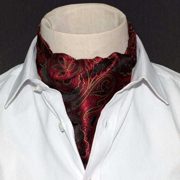 1 Piece Fashion Brand Men Necktie Cravat Polyester Paisley Pattern Gentlemen