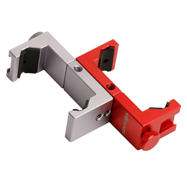 Ulanzi ST-02S 65MM to 95MM Tripod Phone Mount with Cold Shoe 1/4 Screw
