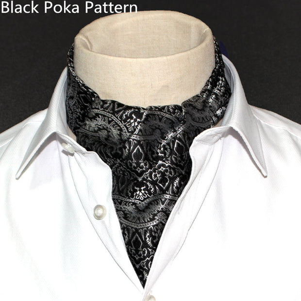 1 Piece Fashion Brand Men Necktie Cravat Polyester Paisley Pattern Gentlemen