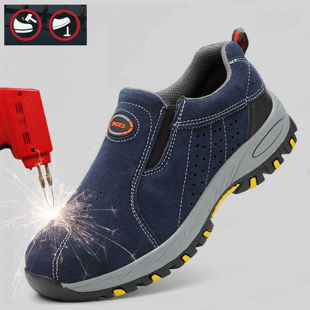 Brand Plus Size 35-46 Steel Toecap Shoes