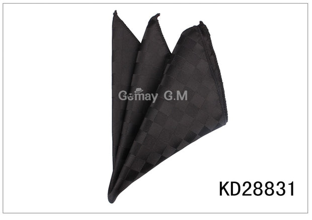Men Pocket Square Suits Hanky For Men Plaid Mens Handkerchiefs Casual