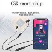 AMTERBEST CSR Wireless Bluetooth Sports Earphone IPX5 Waterproof 48H Music