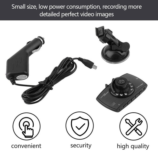 Driving Recorder Car DVR Dash Camera Full HD 720P 2.4inch Cycle Recording Night Vision