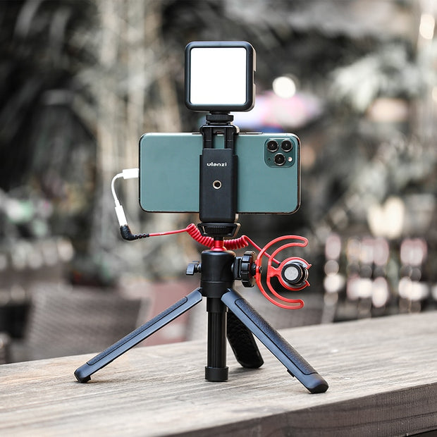 Ulanzi MT-16 Extend Tripod with Cold Shoe for Microphone LED Light