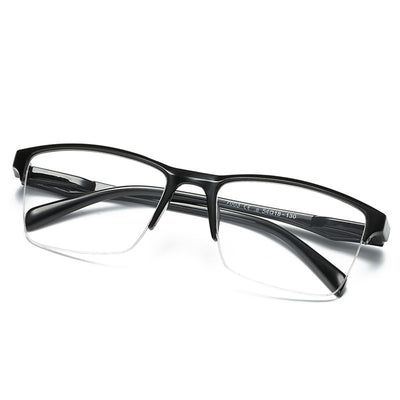 Zilead New Half Frame Reading Glasses Men Women Ultralight
