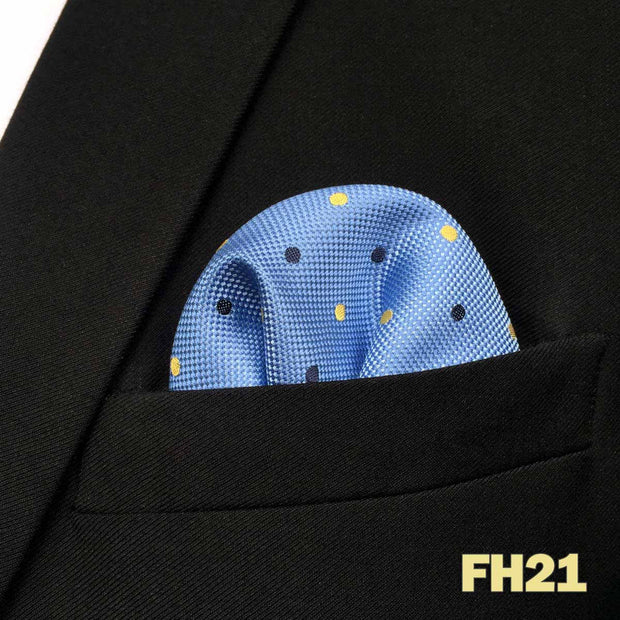Colorful Dots Crimson Business Multicolor Pocket Square Mens Classic