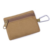 Tactical Key Pouch Wallet Waterproof Portable Travel Zipper Waist Bag For Hiking