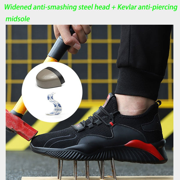 ZK30 New Style Steel Toe Cap Work Safety Breathable Working Shoes