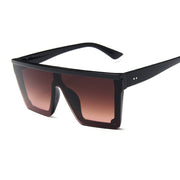 Retro Black Square Sunglasses Men Brand Designer Outdoor Fashion Sun Glasses