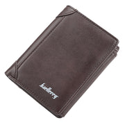 Direct sales Custom Photo Wallet Men Thin Section Buckle Leather