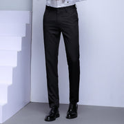 Fashions Slim Fit Formal Trousers Mens Autumn Winter High Quality Brand