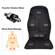 Electric Vibrating Car Massage Chair Mat Portable Massager Cushion