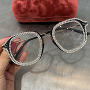 Myopia Hyperopia Women Sunglasses Vintage clear lens glasses