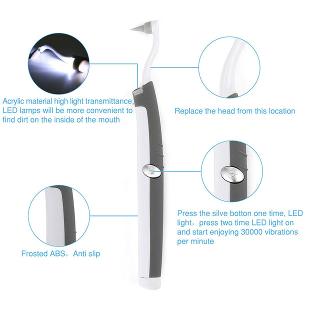 Electric Sonic Dental Irrigator Dental Scaler Pic Scaler Polishing Teeth