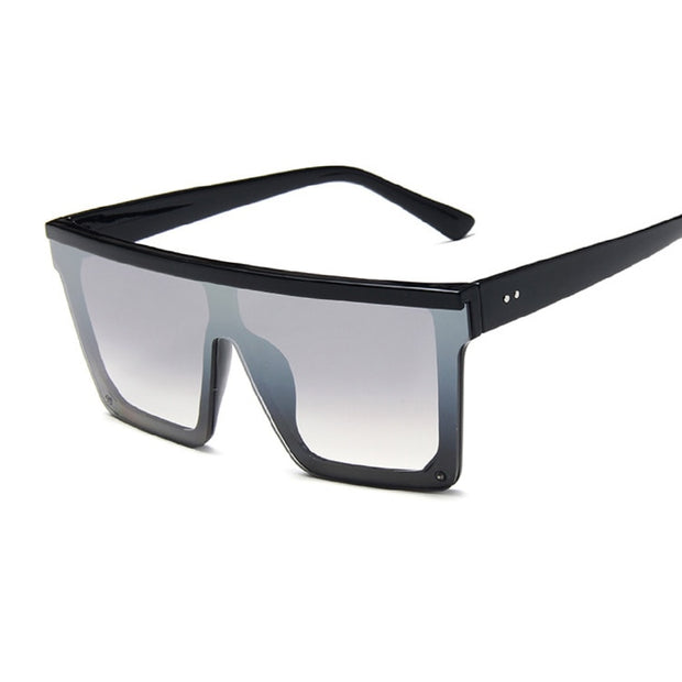Retro Black Square Sunglasses Men Brand Designer Outdoor Fashion Sun Glasses