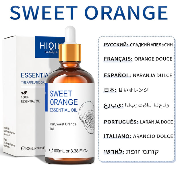 HIQILI 100ML Tea Tree Essential Oils,100% Pure Nature Aromatherapy |