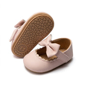 KIDSUN Baby Casual Shoes Infant Toddler Bowknot Non-slip Rubber Soft-Sole